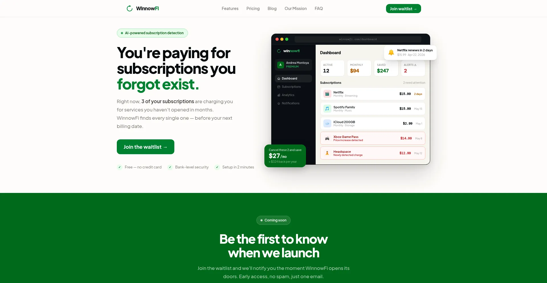Winnowfi.com
