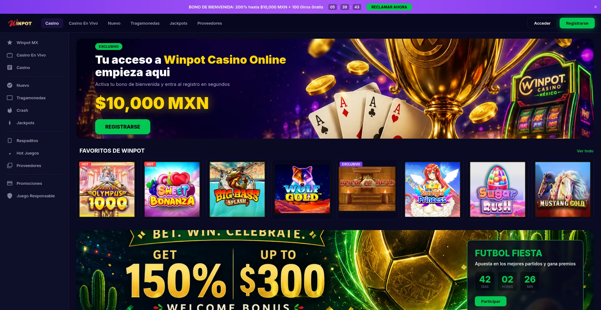 Winpotcasinoonline.com.mx