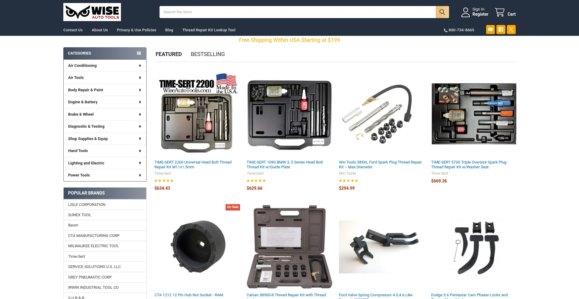 Wiseautotools.com