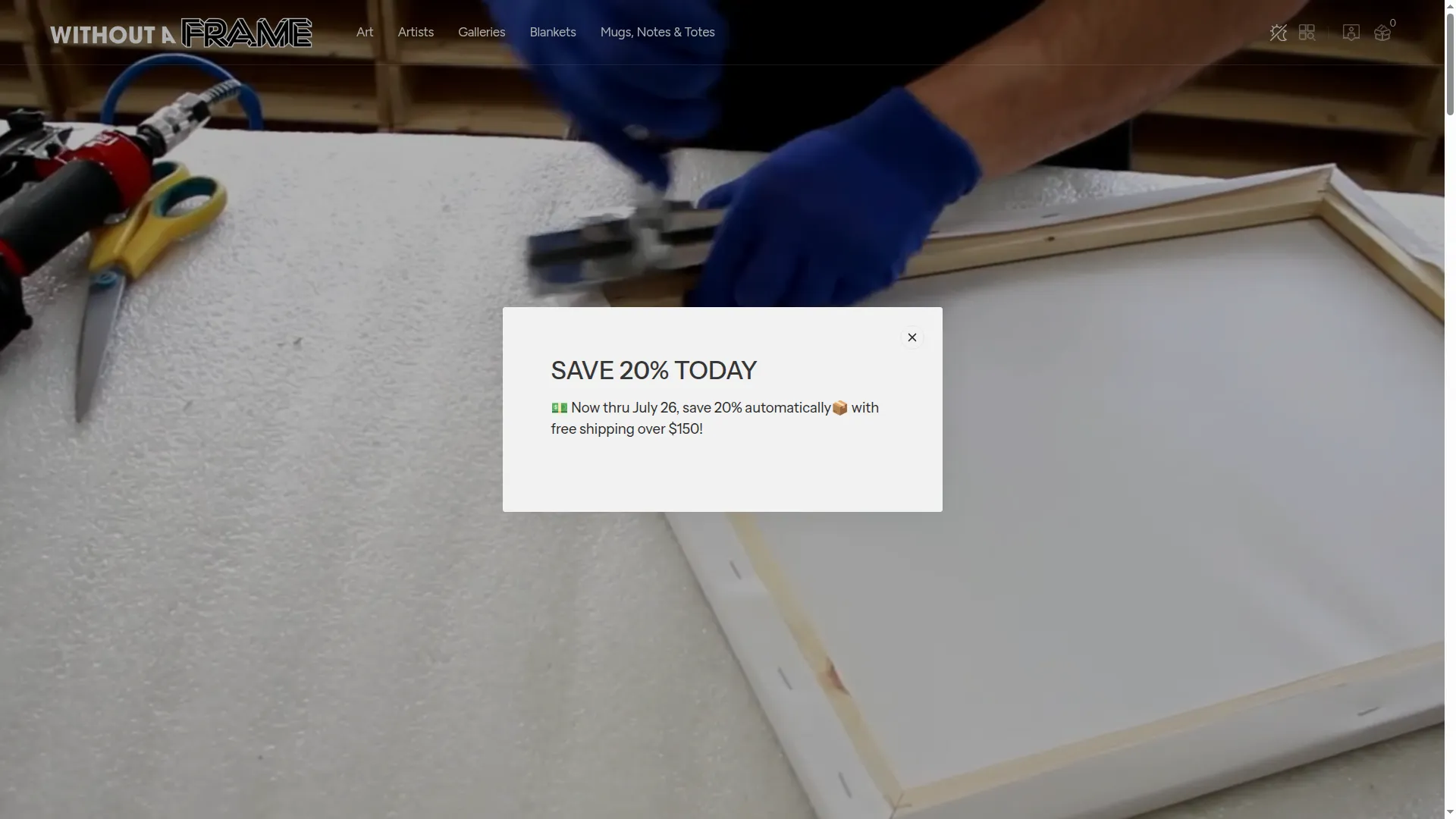 Withoutaframe.com