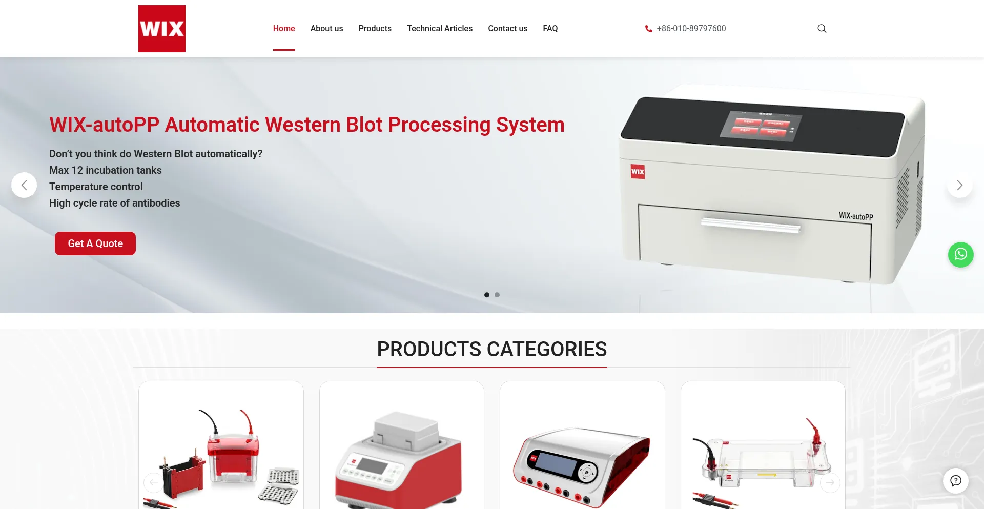 Wixscientific.com