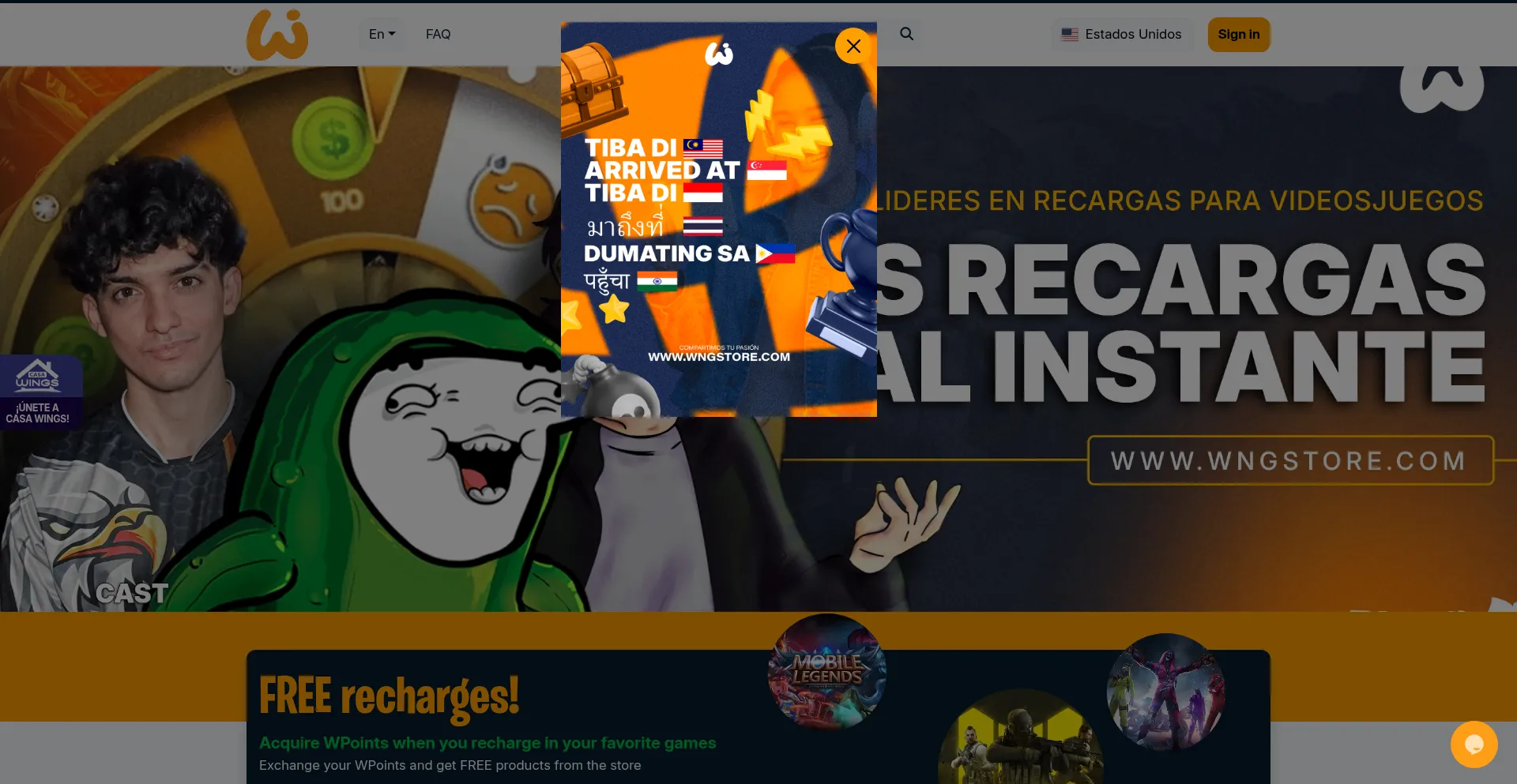Wngstore.es