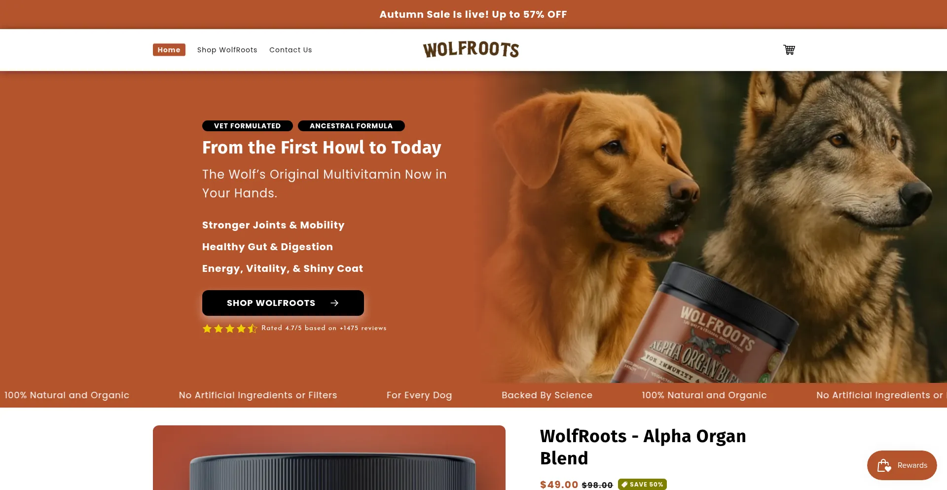 Wolfroots.com