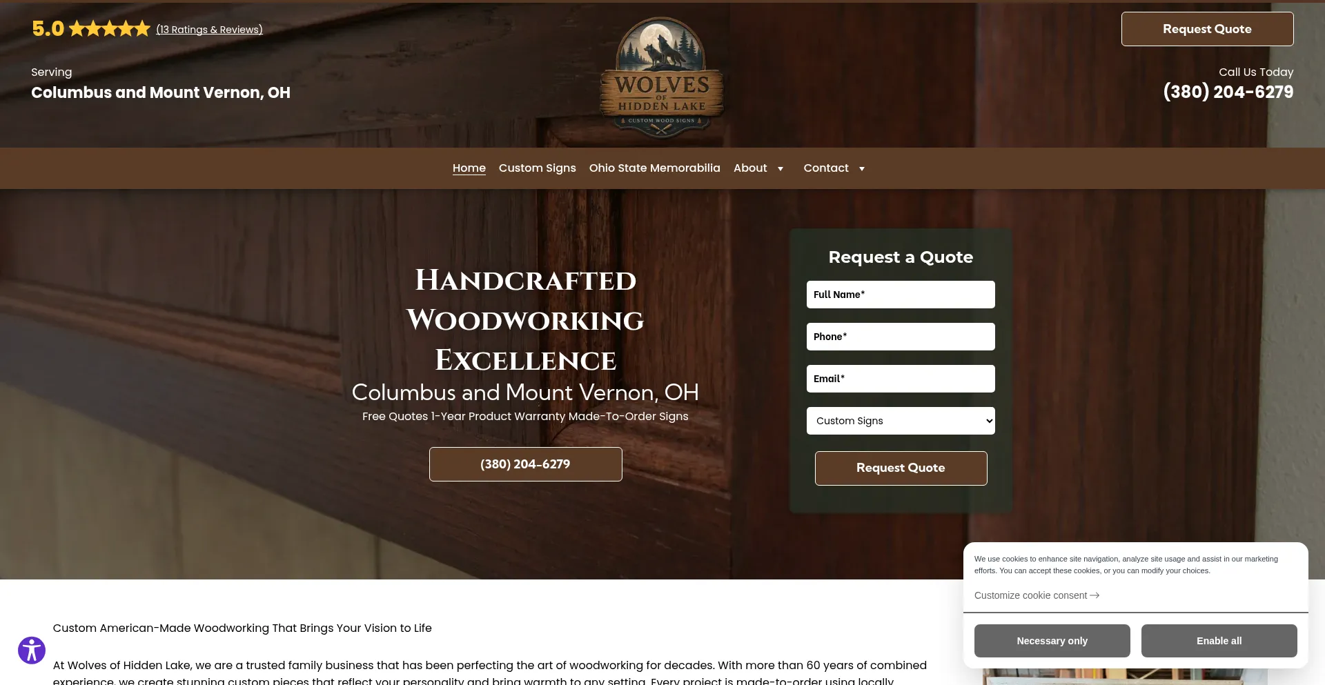 Wolvesofhiddenlake.com