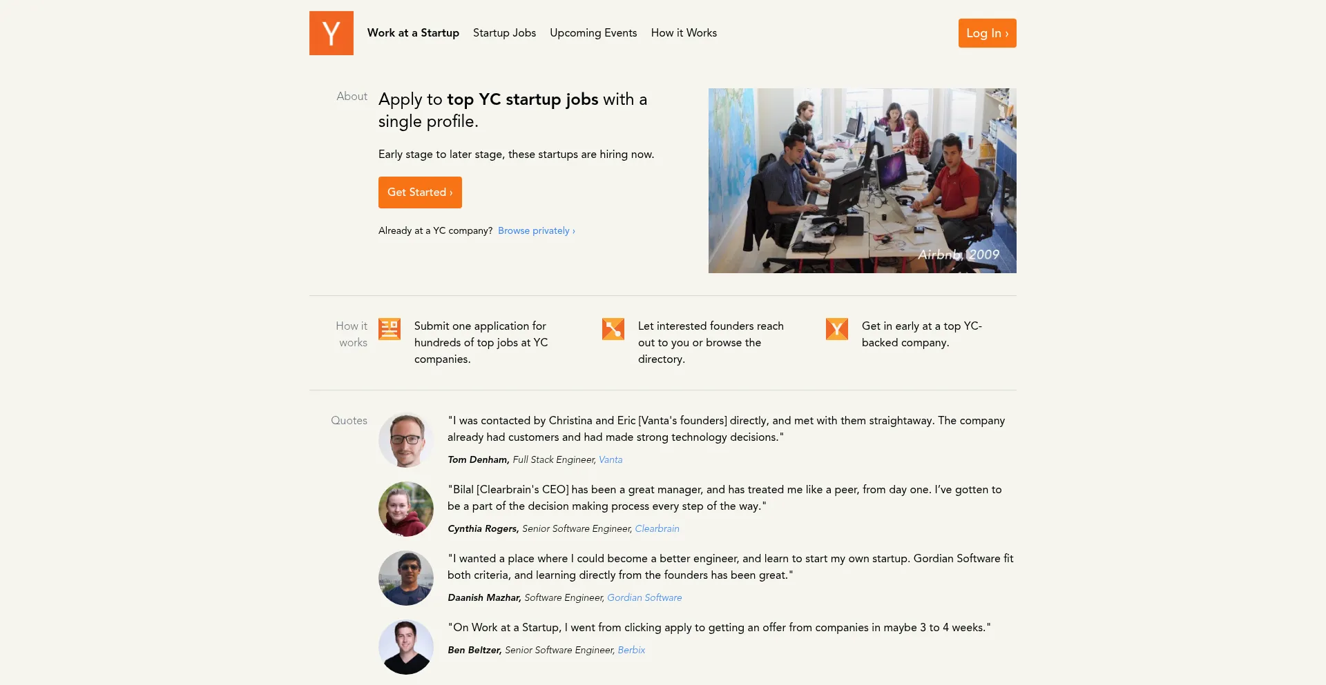 Workatastartup.com