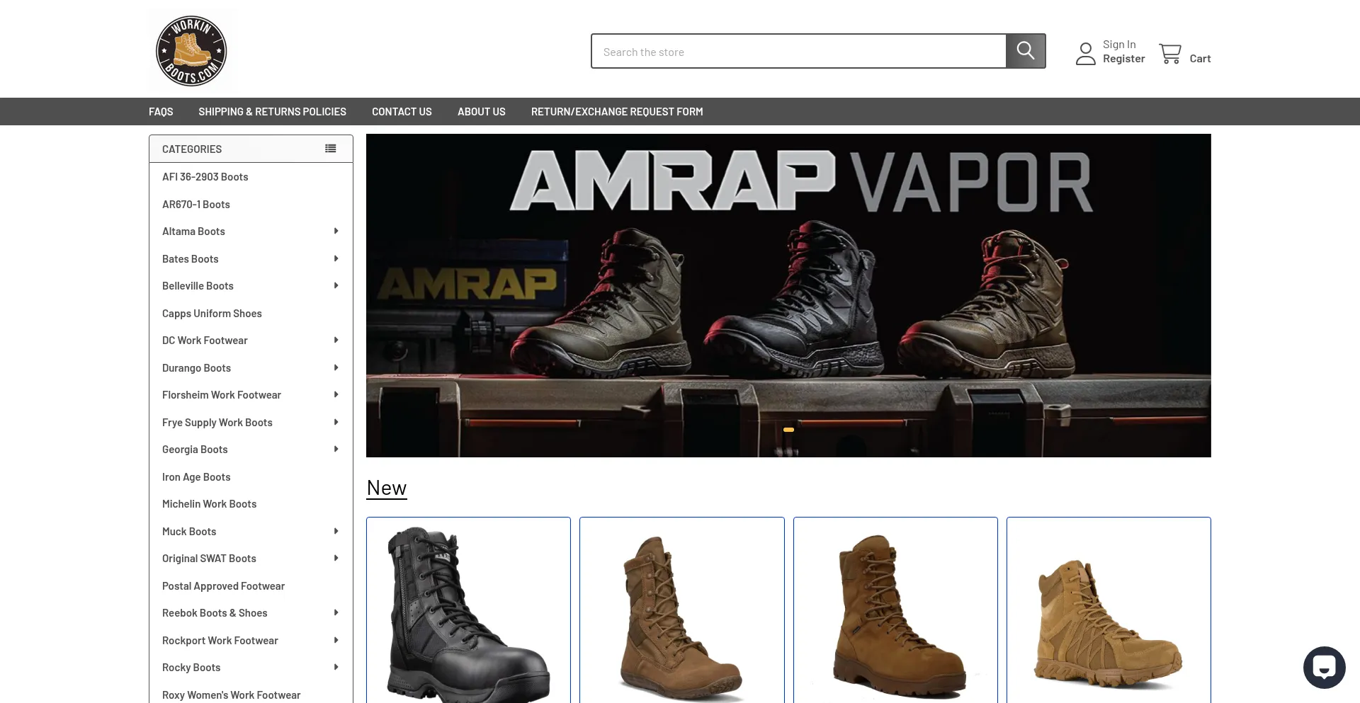 Workinboots.com
