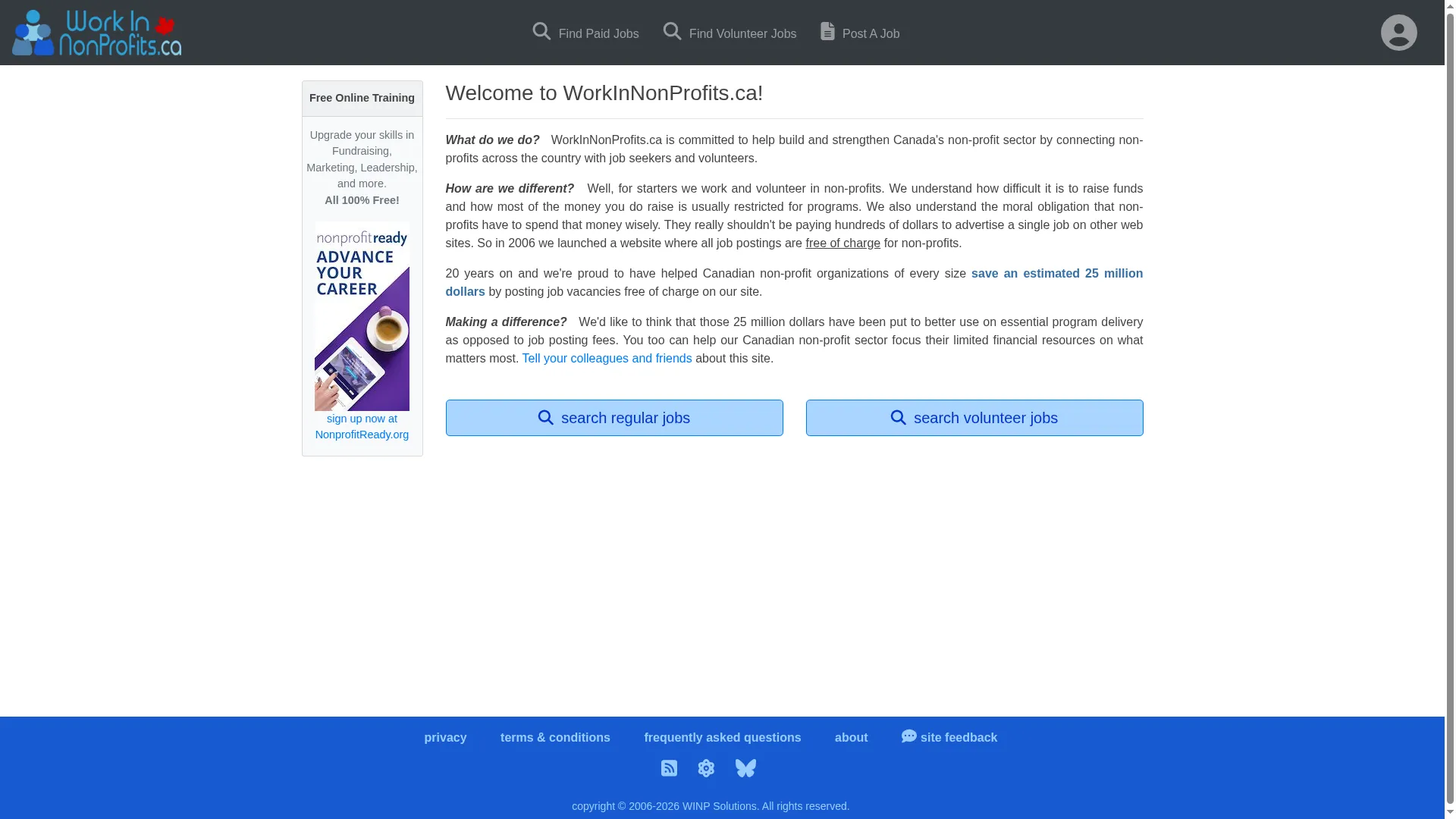 Workinnonprofits.ca