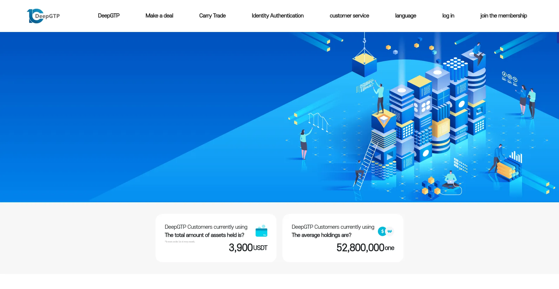 Website screenshot of World-deepgtp.top