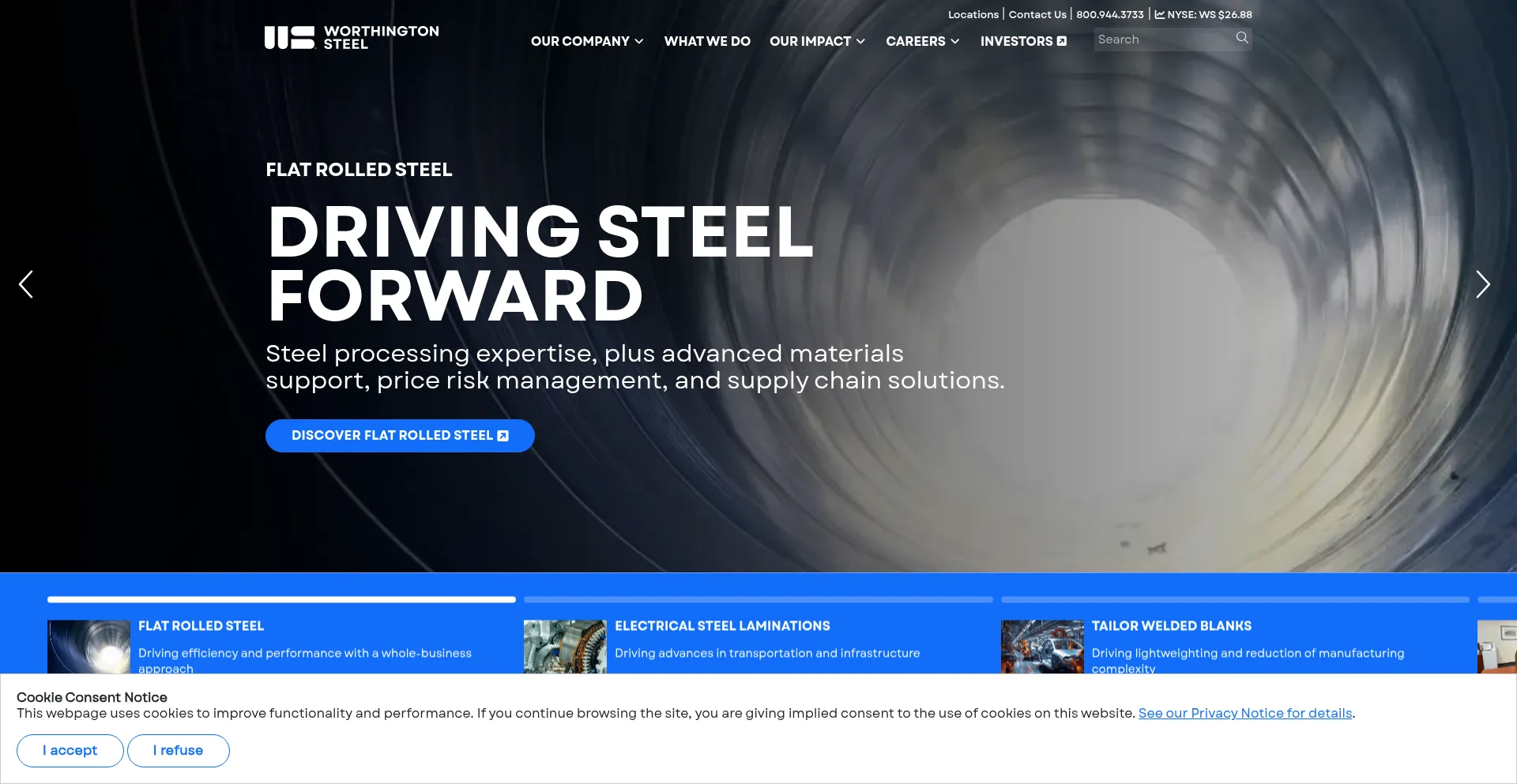 Worthingtonsteel.com