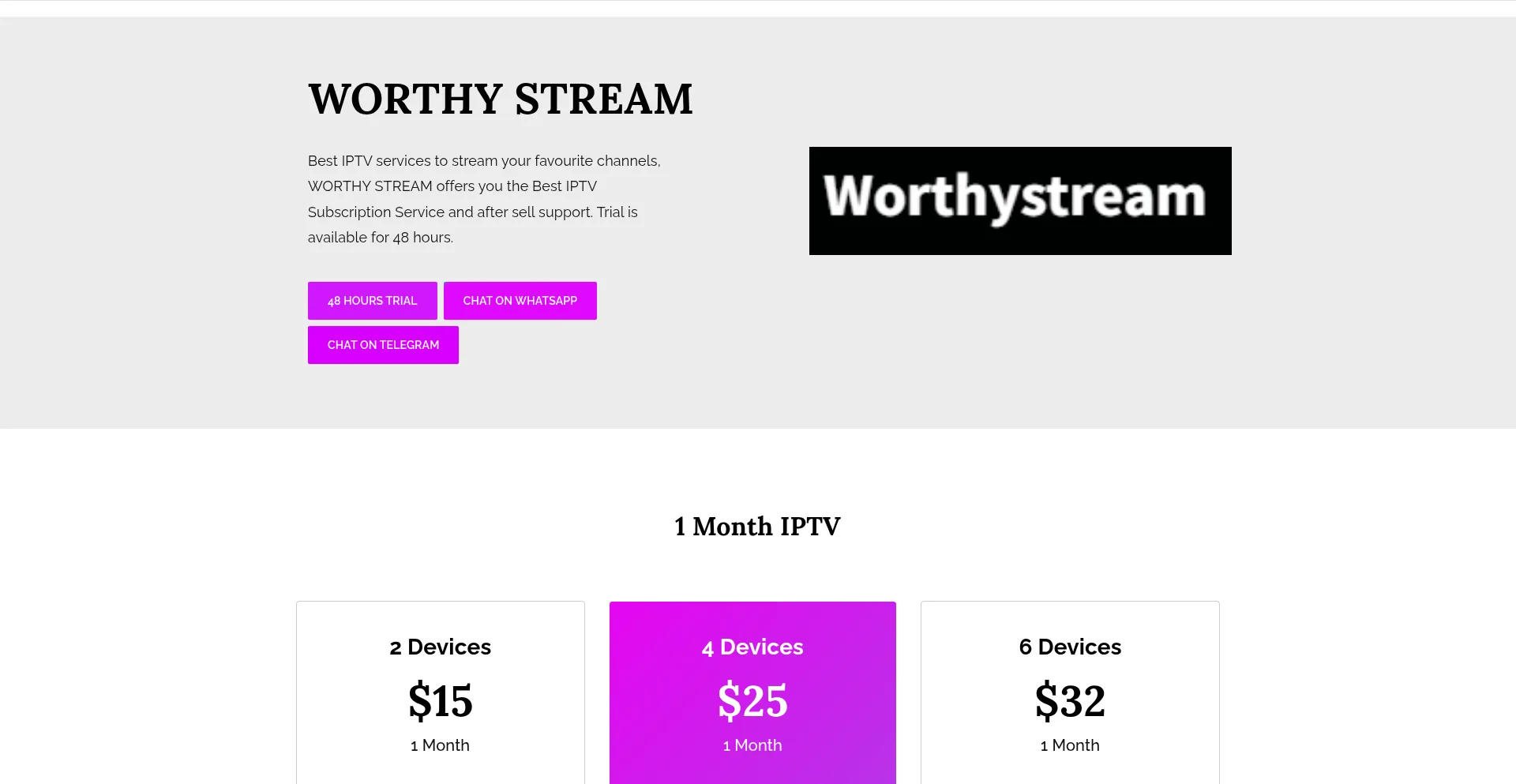 Worthystream.tv