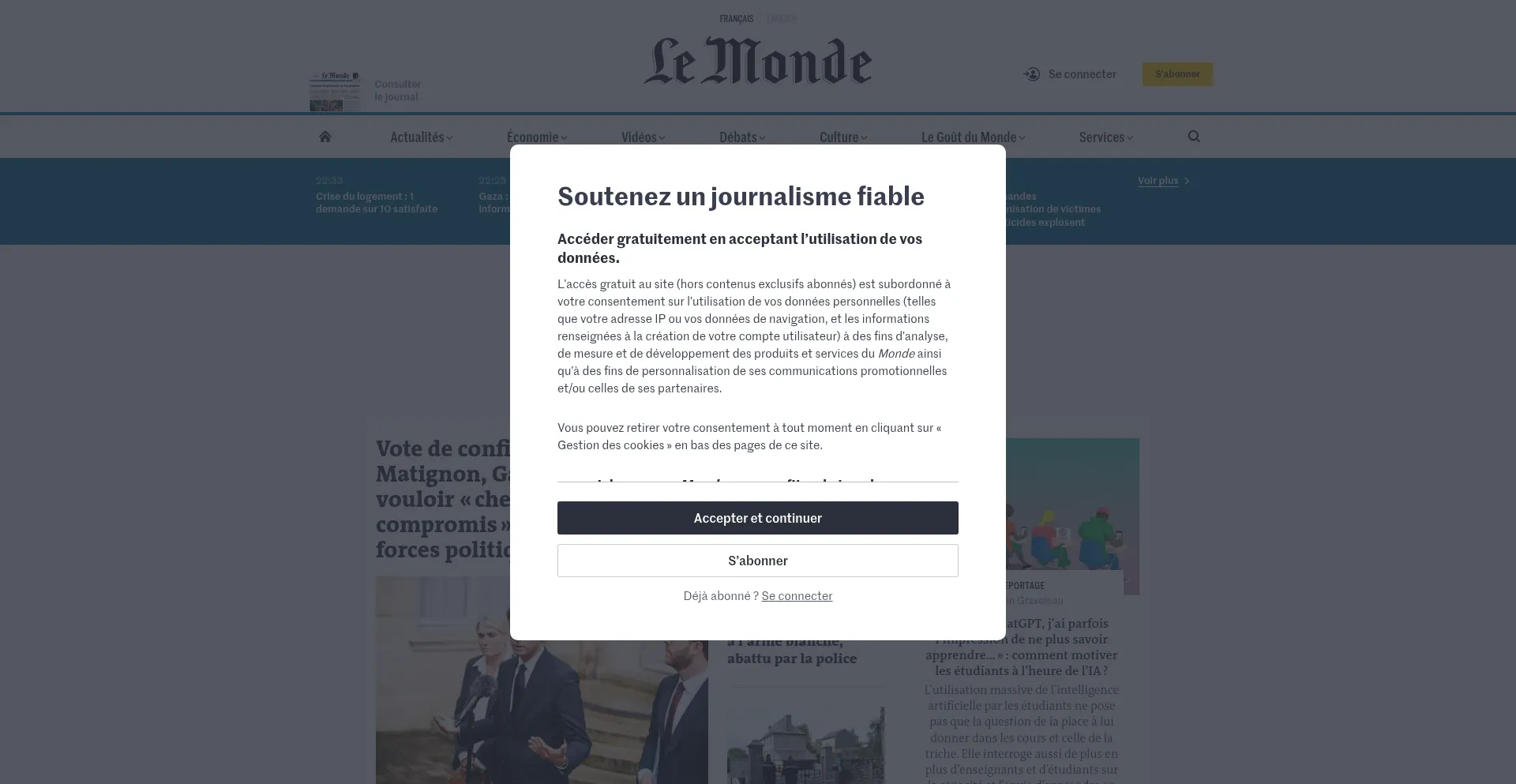 Website screenshot of Www-mondial-fr.com