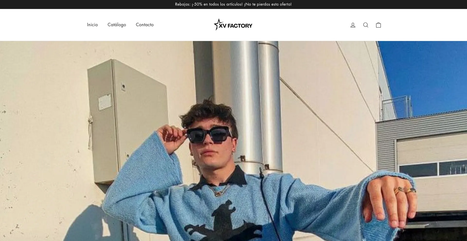 Website screenshot of Xvfactory.co