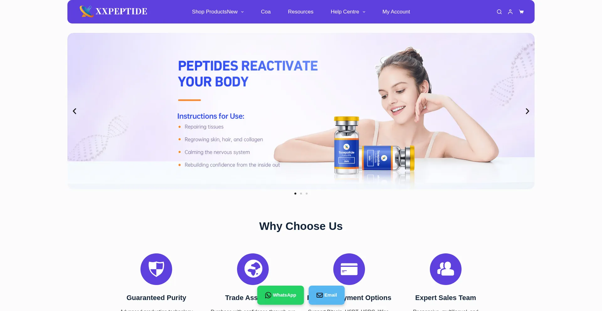 Xxpeptide.com