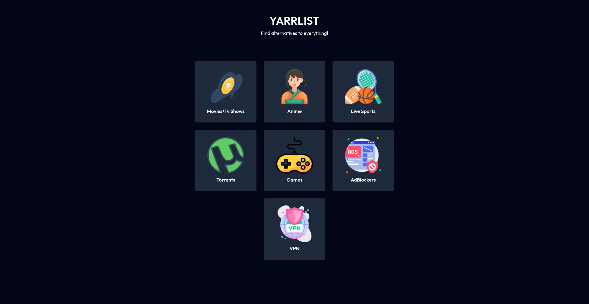 Yarrlist.cc