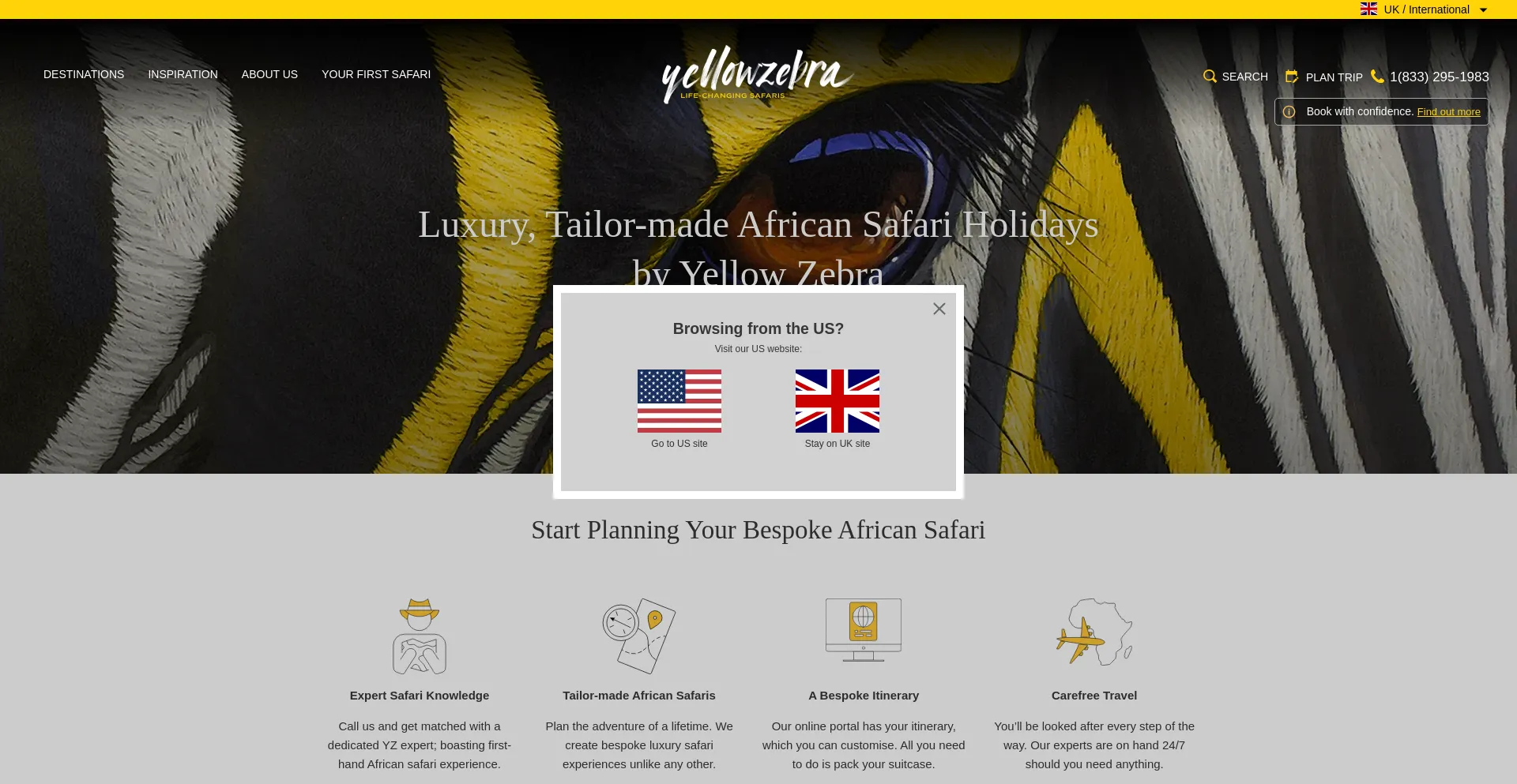 Yellowzebrasafaris.com