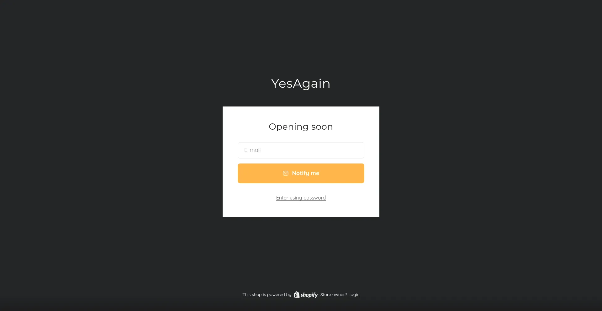 Yesagain.com