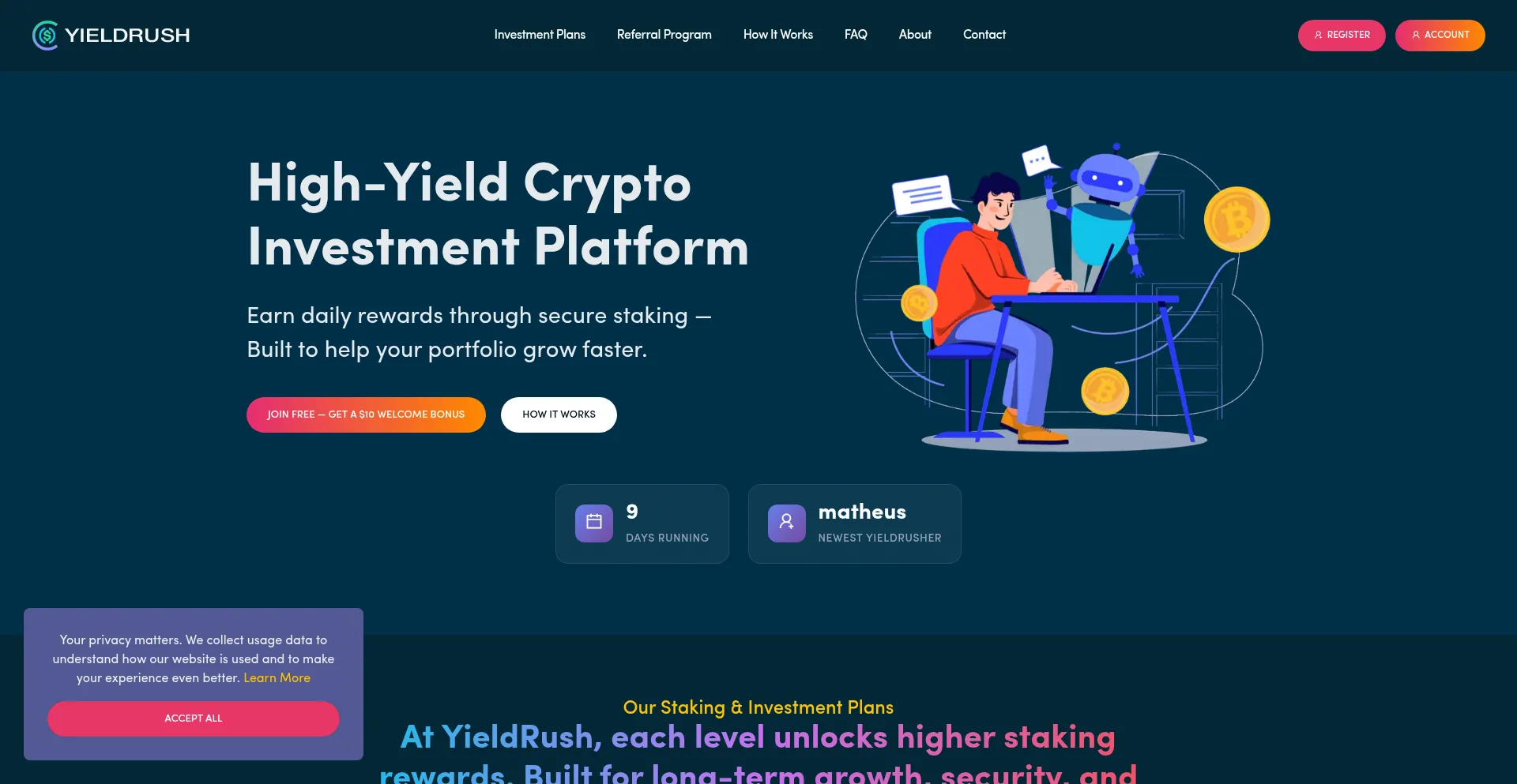 Yieldrush.me