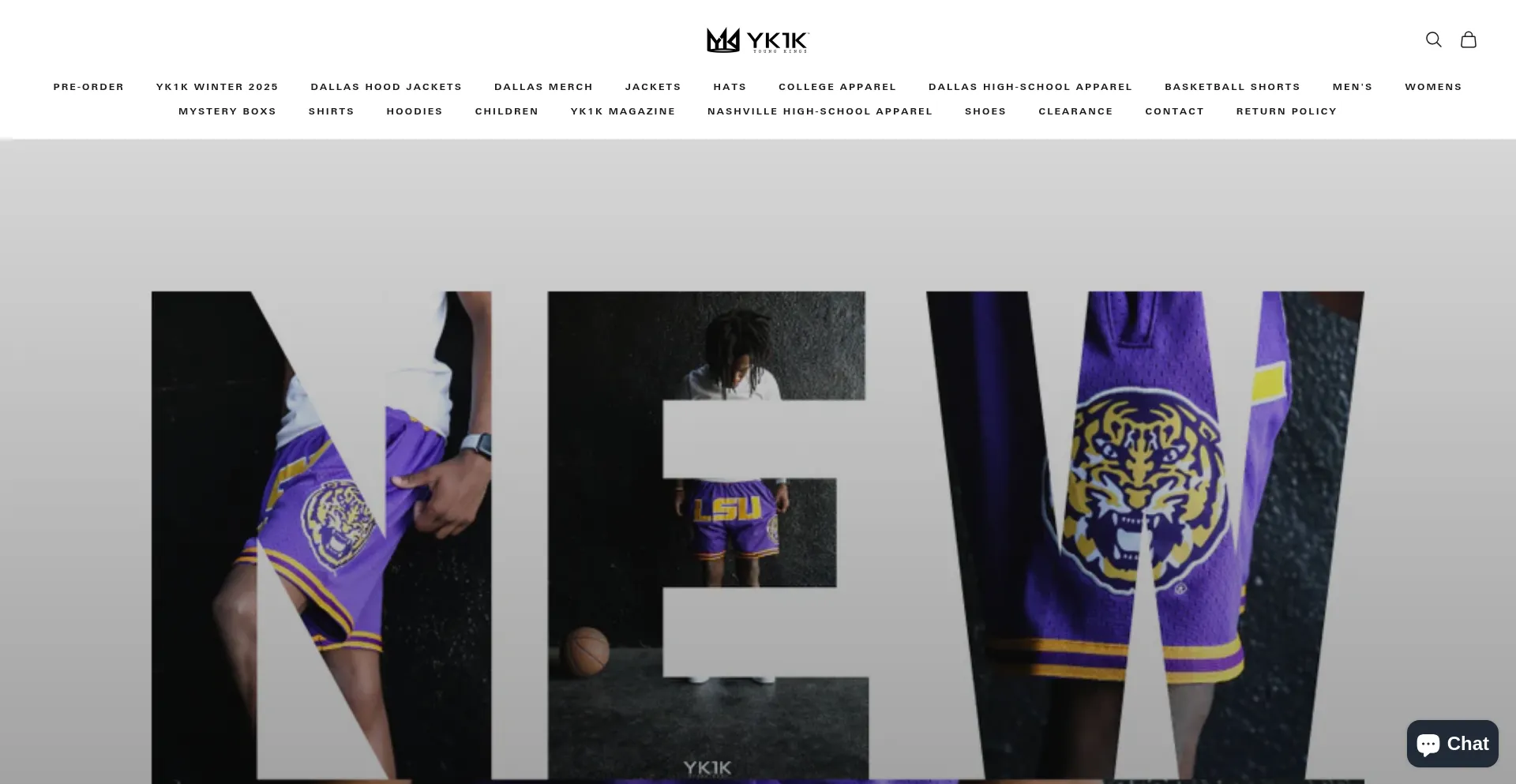 Website screenshot of Yk1kllc.com