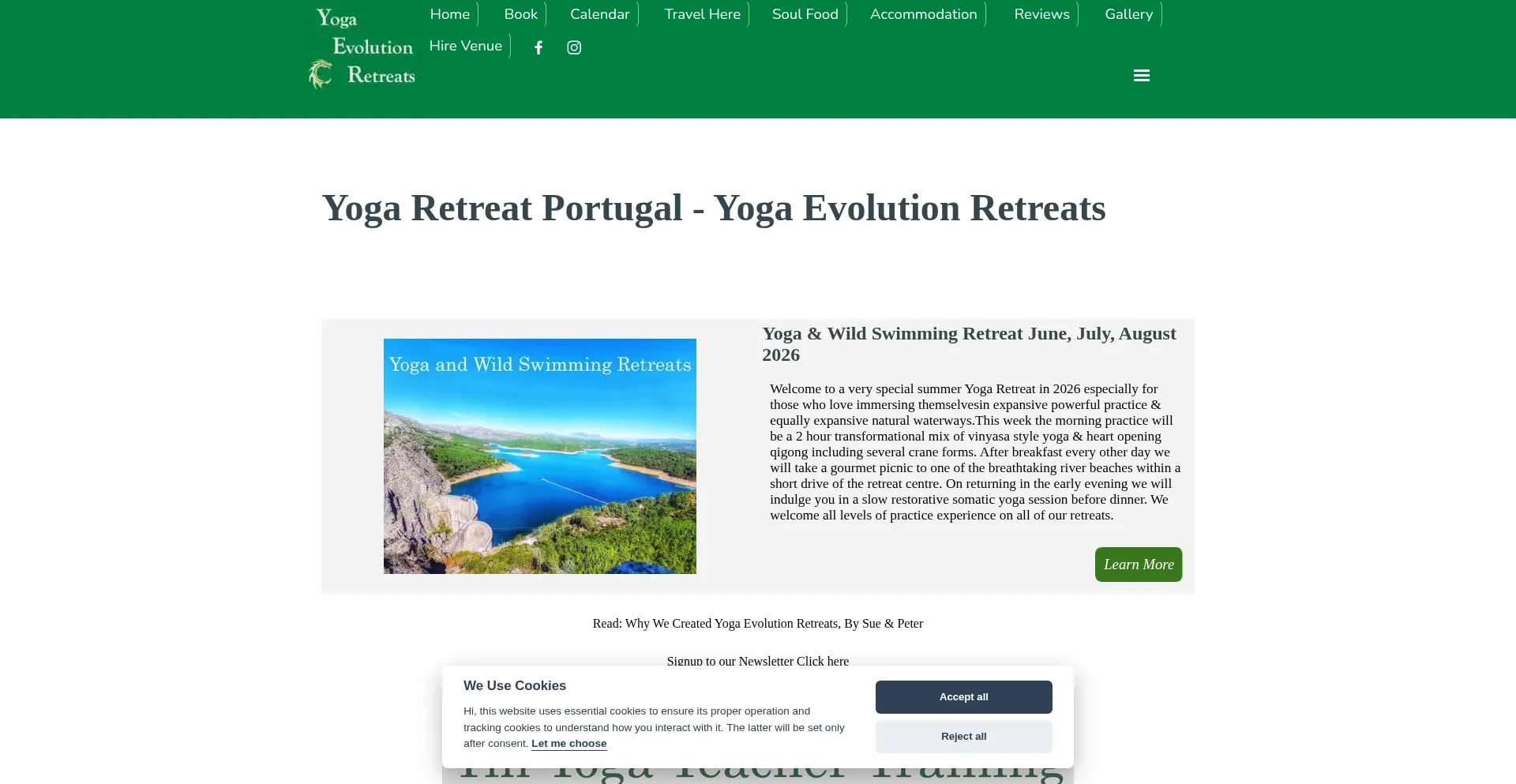 Yogaevolutionretreats.com