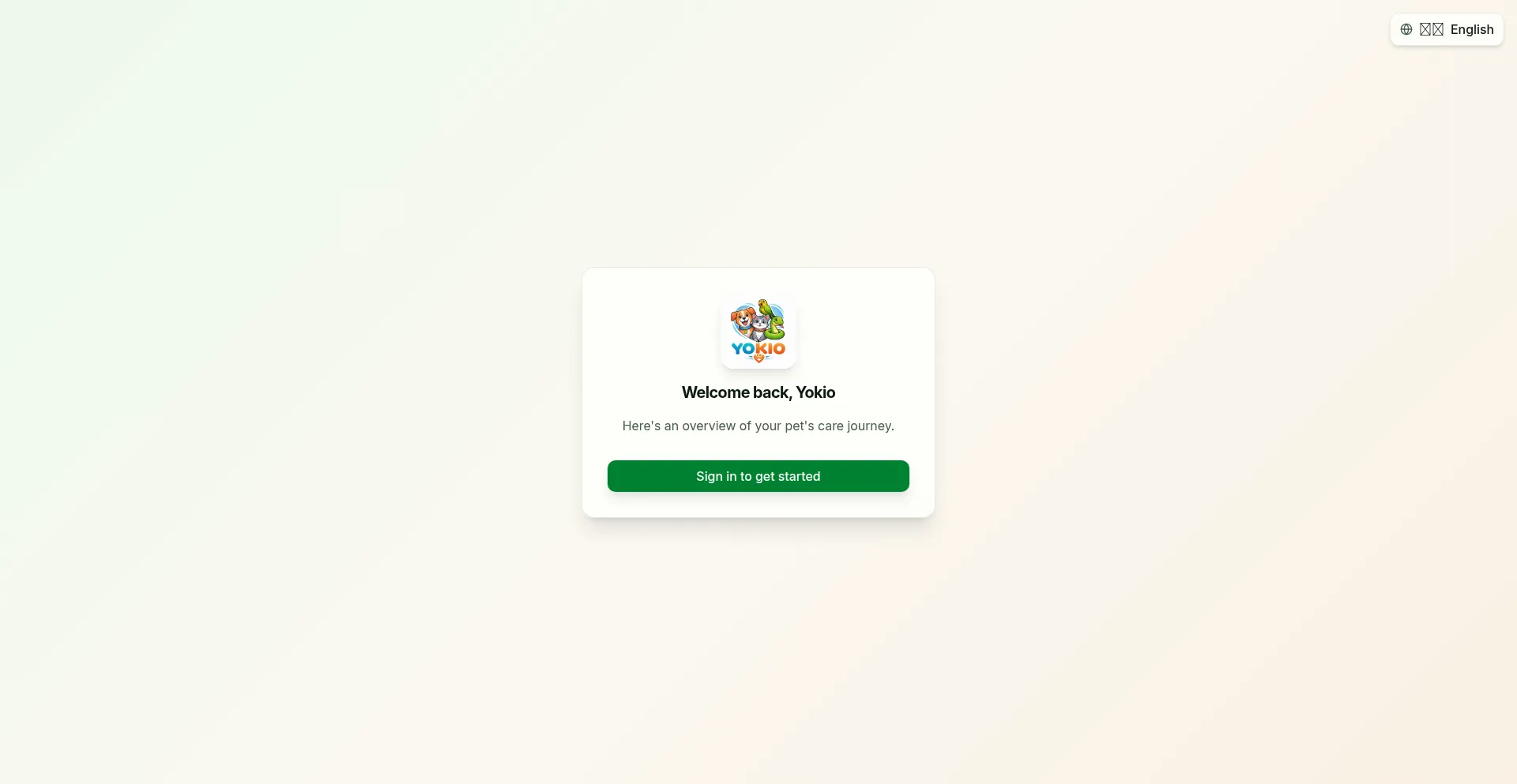 Yokio.pet