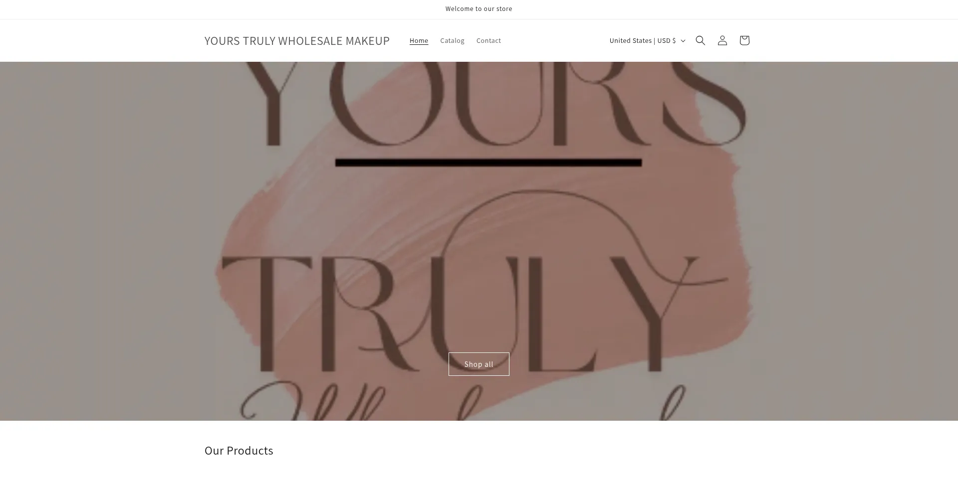 Yourstrulywholesalemakeup.com