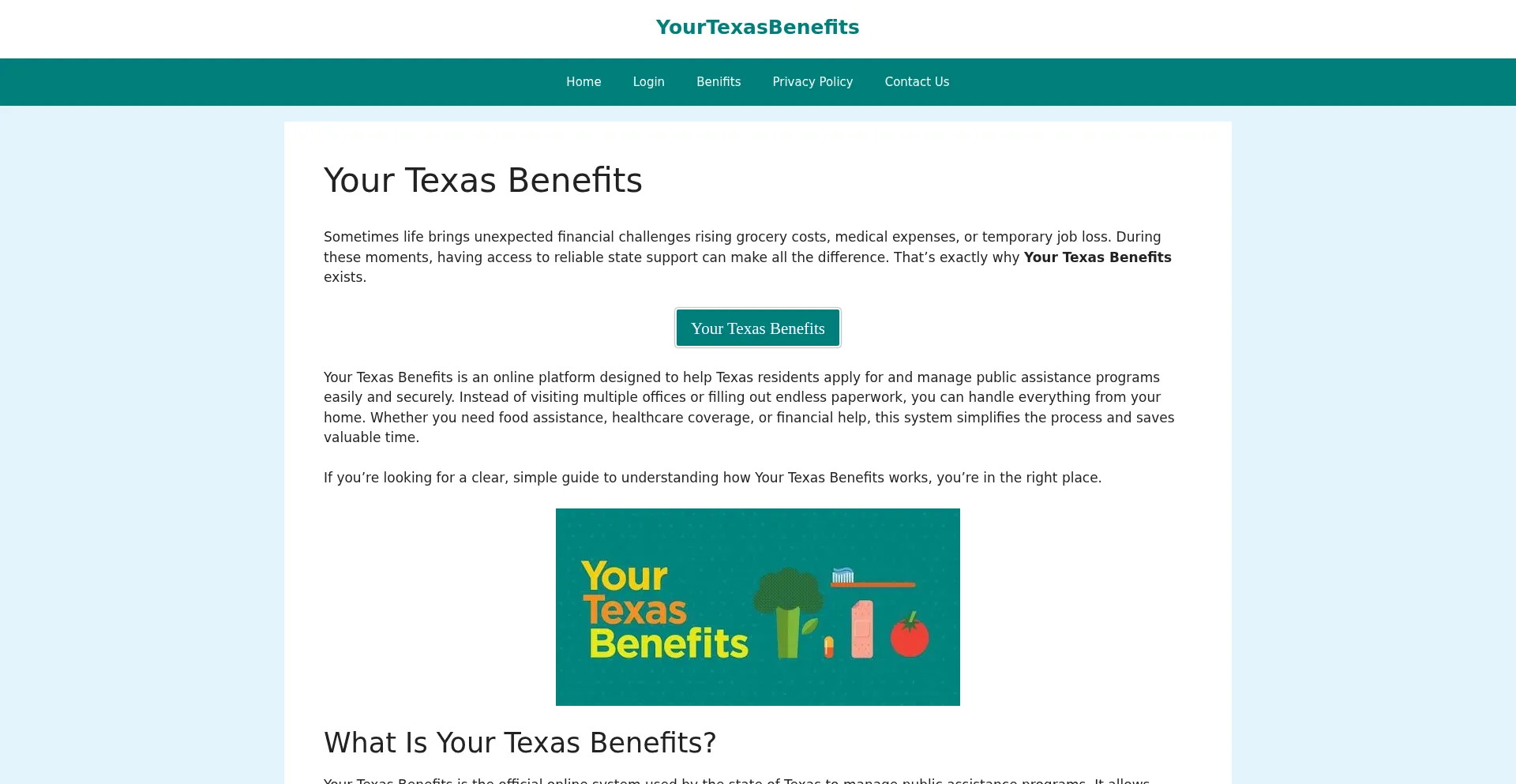 Yourtexasbenefitss.cfd