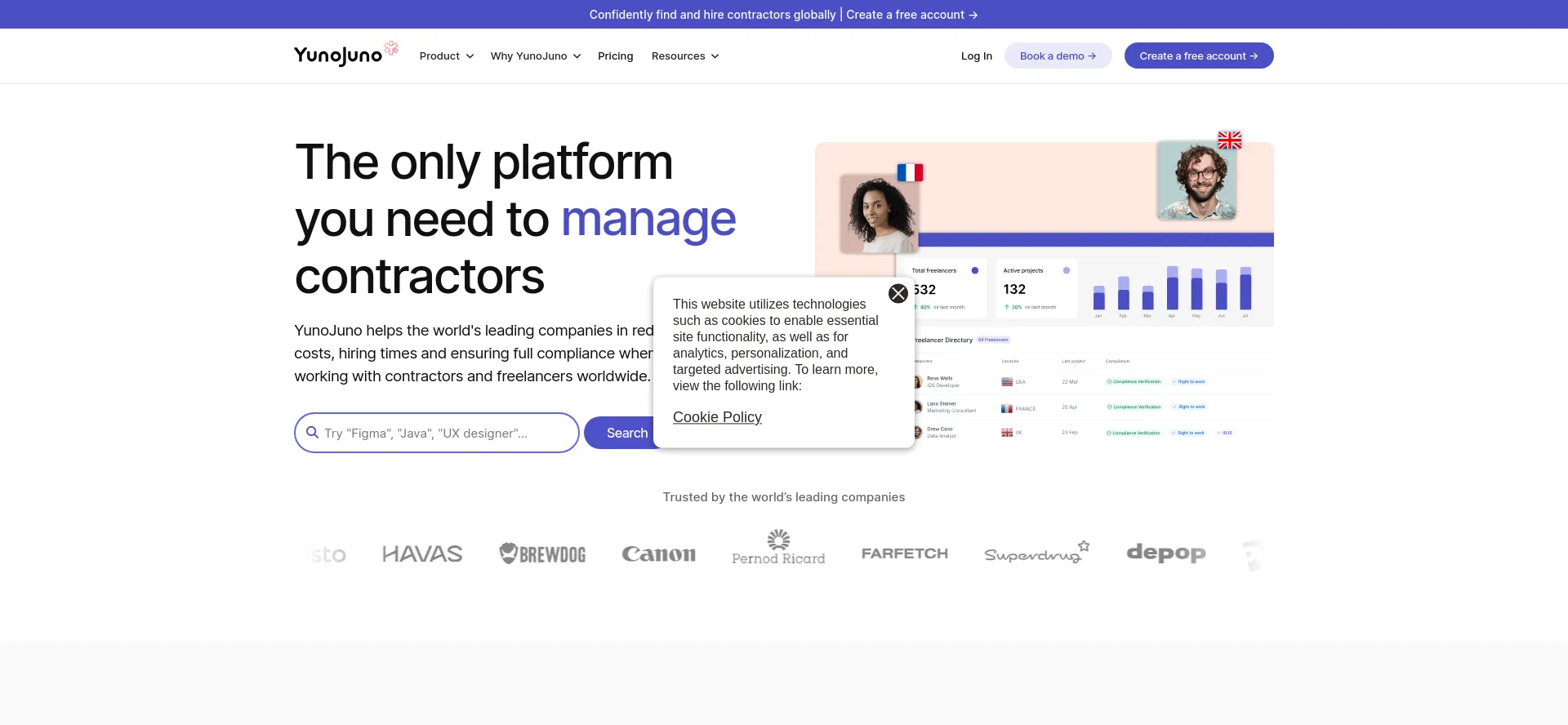 Yunojuno.com