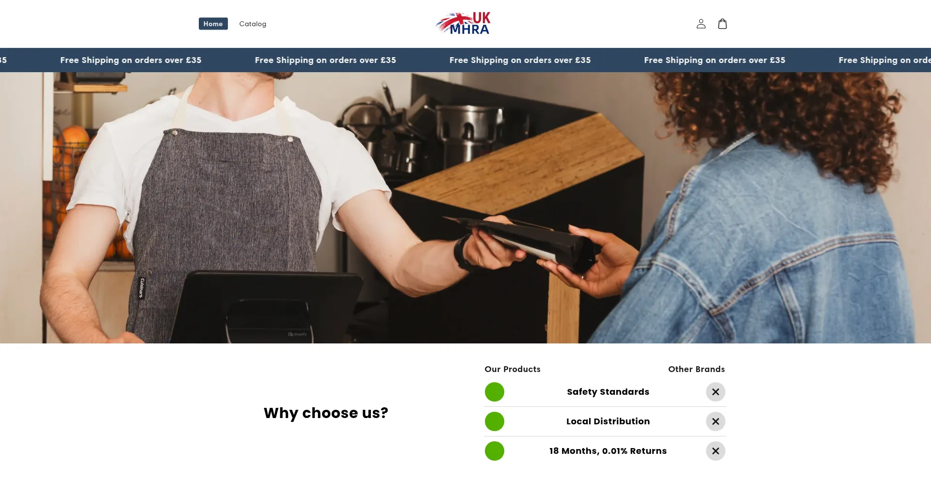 Website screenshot of Yuskykccm.com
