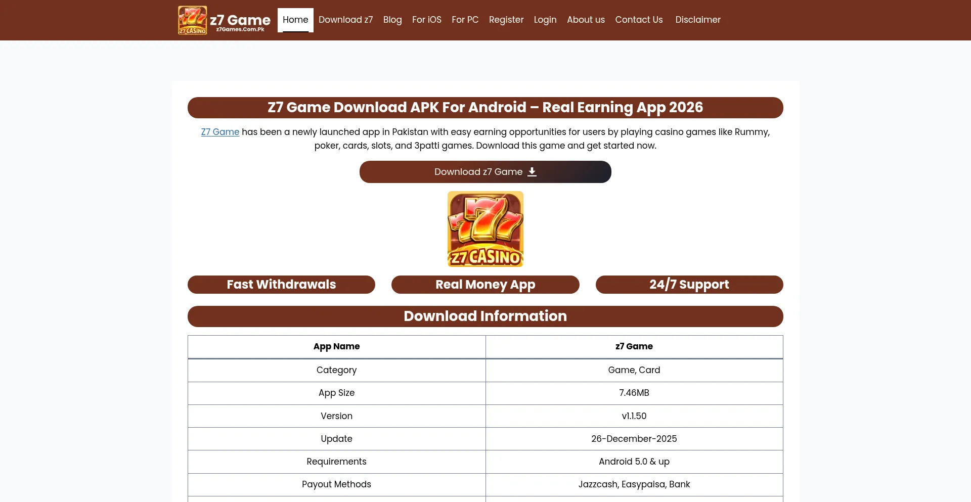 Z7games.com.pk