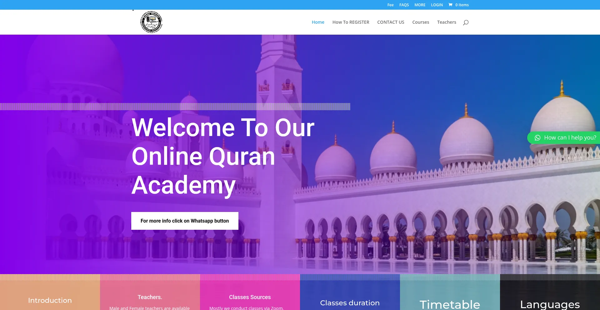 Zaonlinequranacademy.online