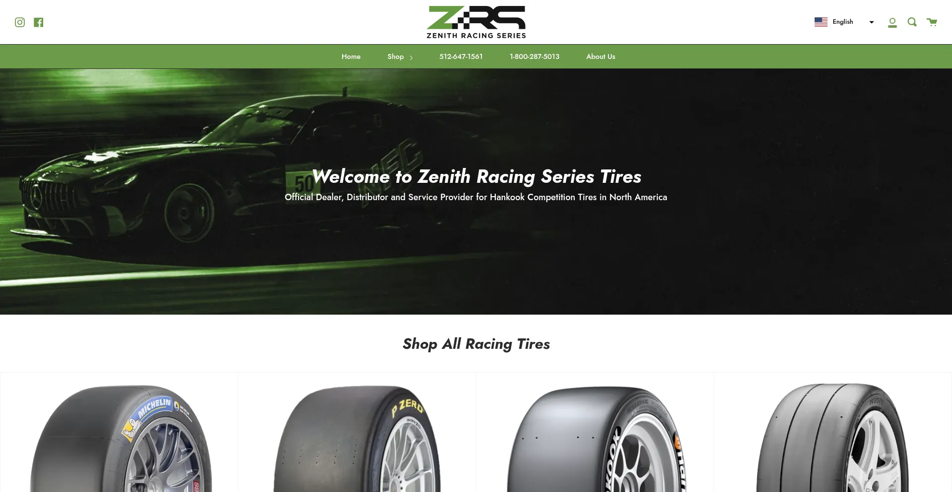 Zenithracingseriestires.com