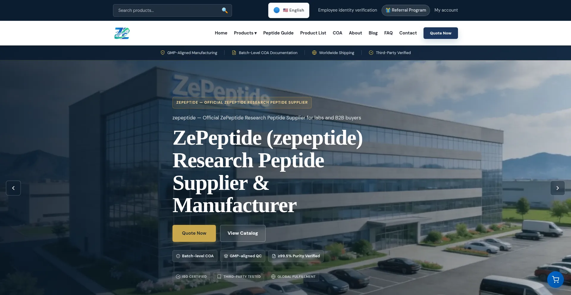 Zepeptide.us