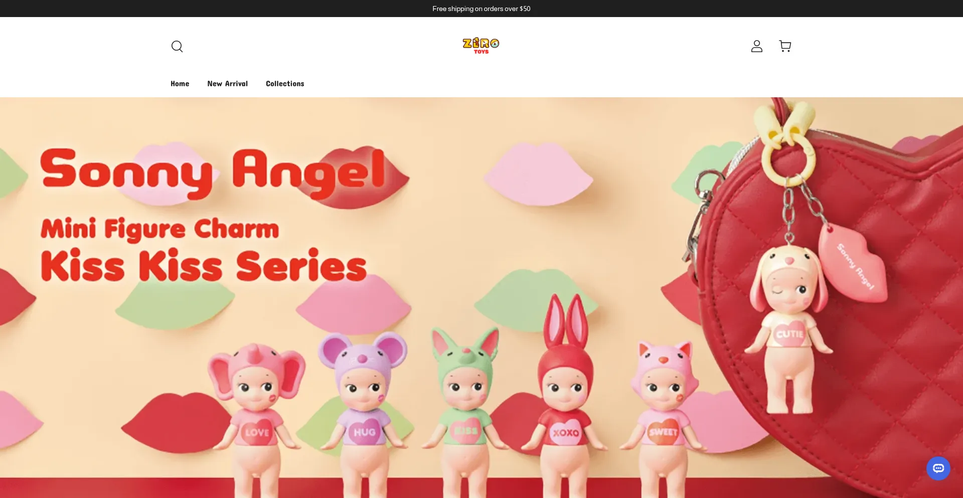 Website screenshot of Zerotoys.net