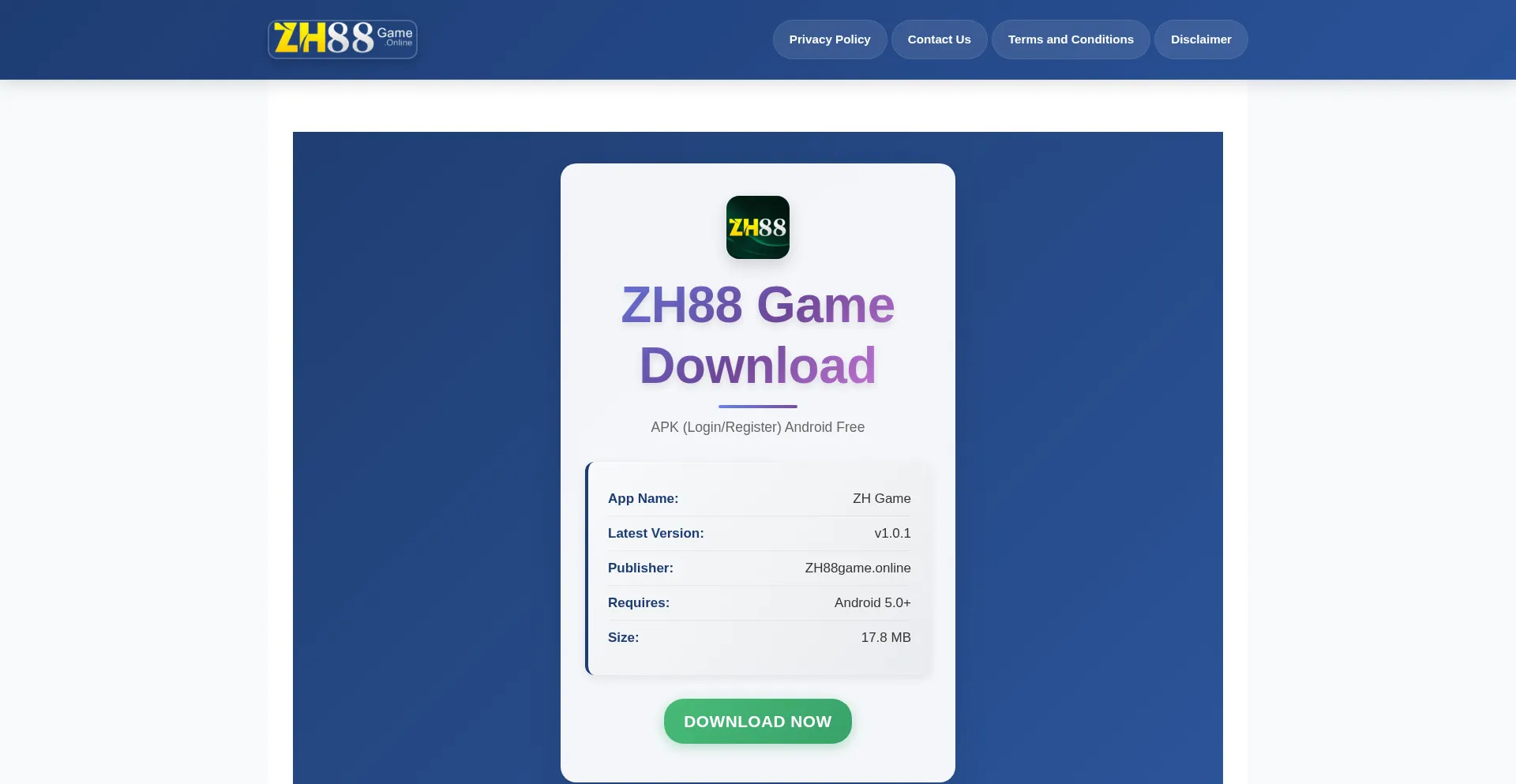 Zh88game.online