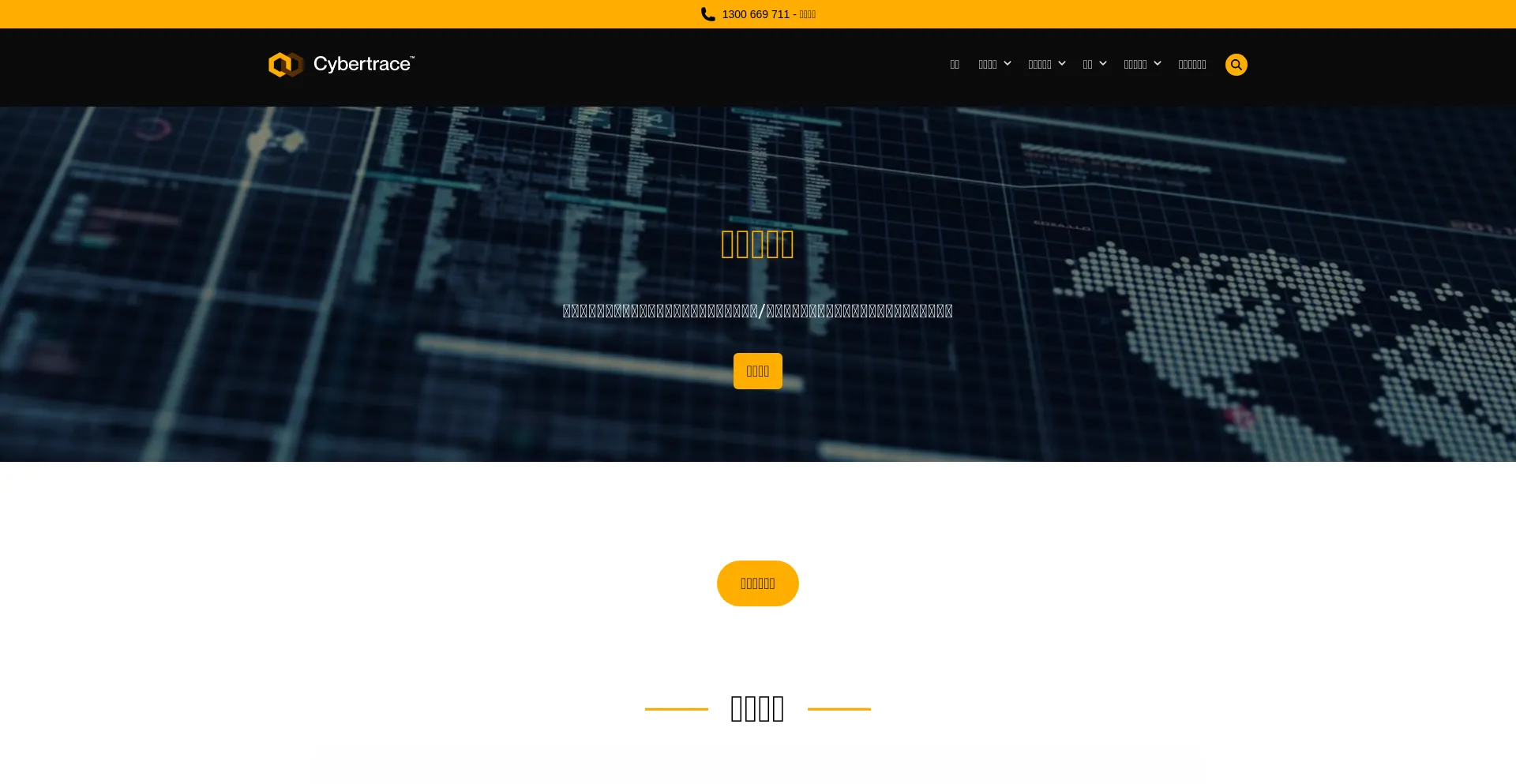 Website screenshot of Zh-cn.cybertrace.com.au