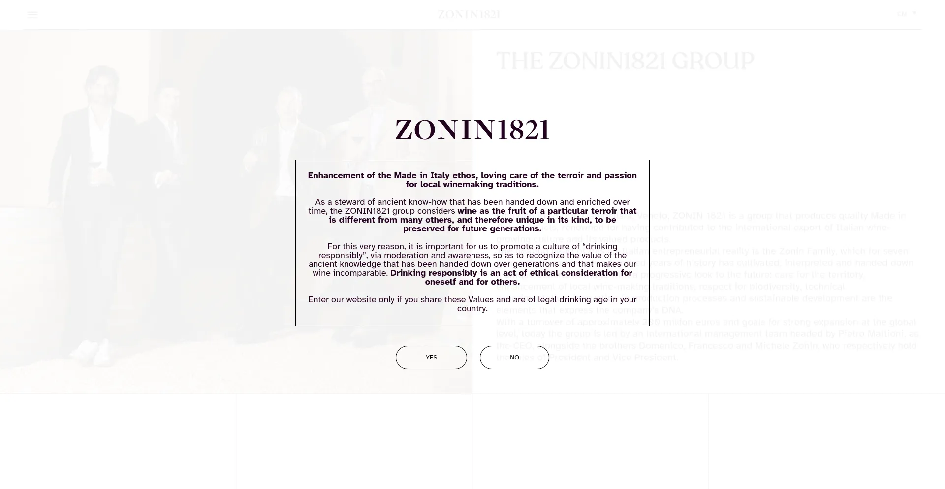 Zonin1821.com