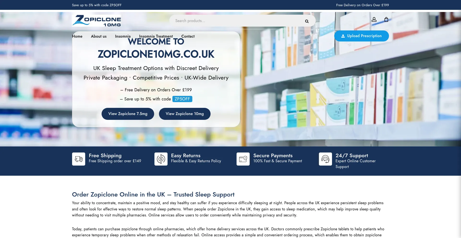 Zopiclone10mg.co.uk