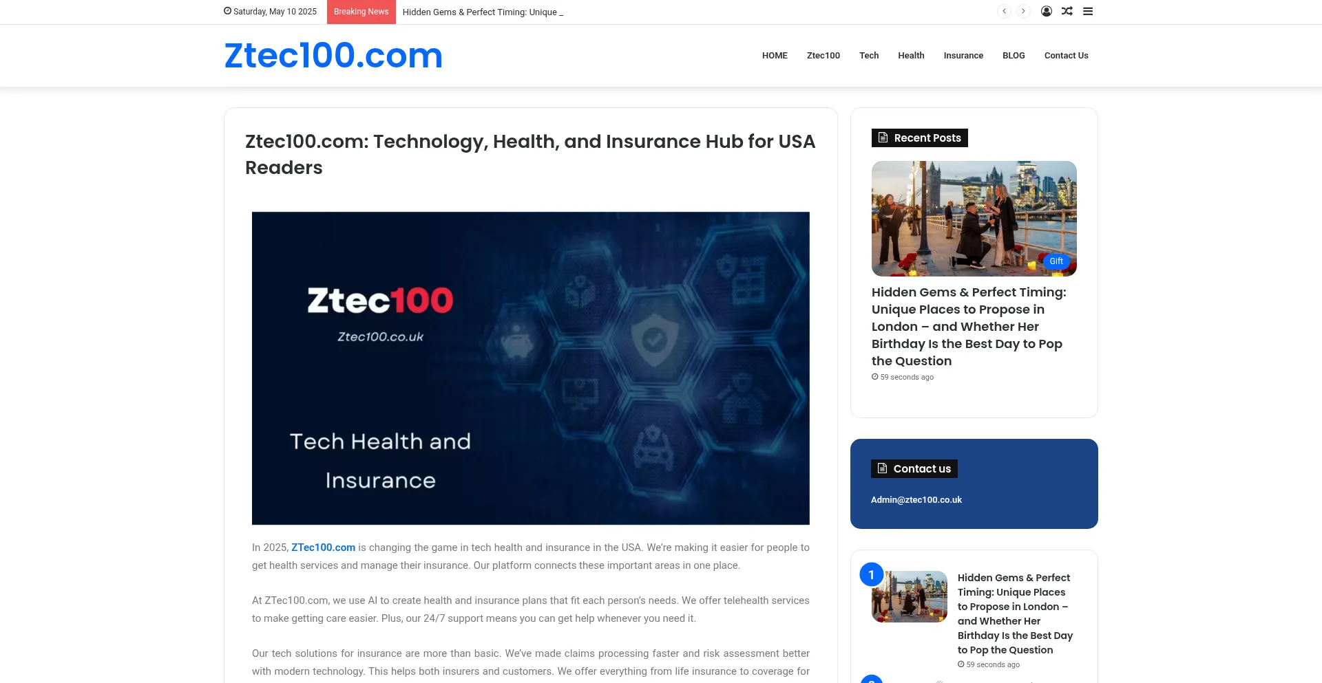 Ztec100.co.uk