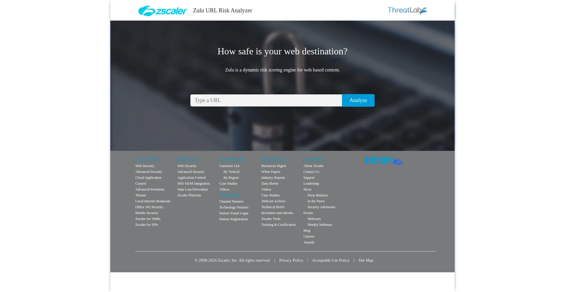 Zulu.zscaler.com